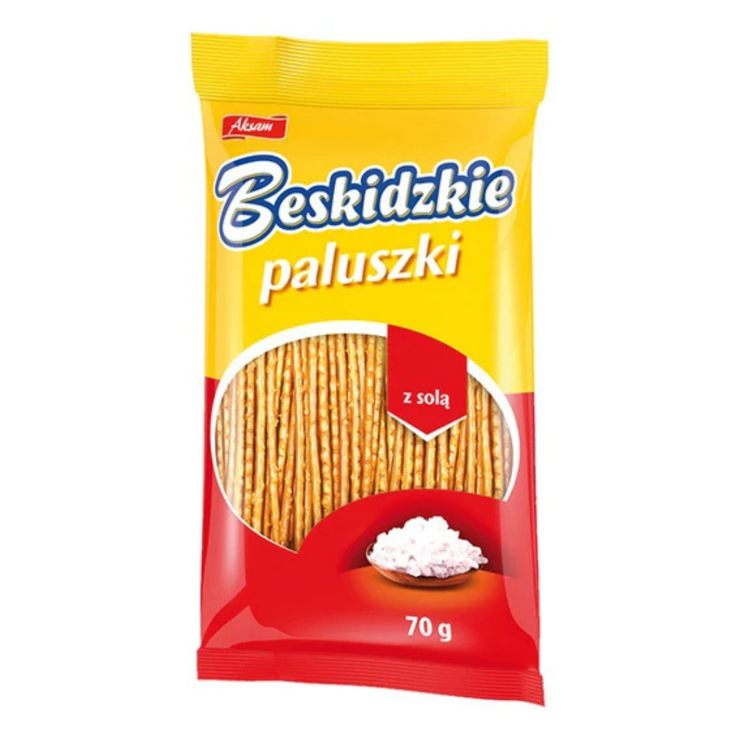 Aksam Beskidzkie Paluszki Salty Sticks 70g