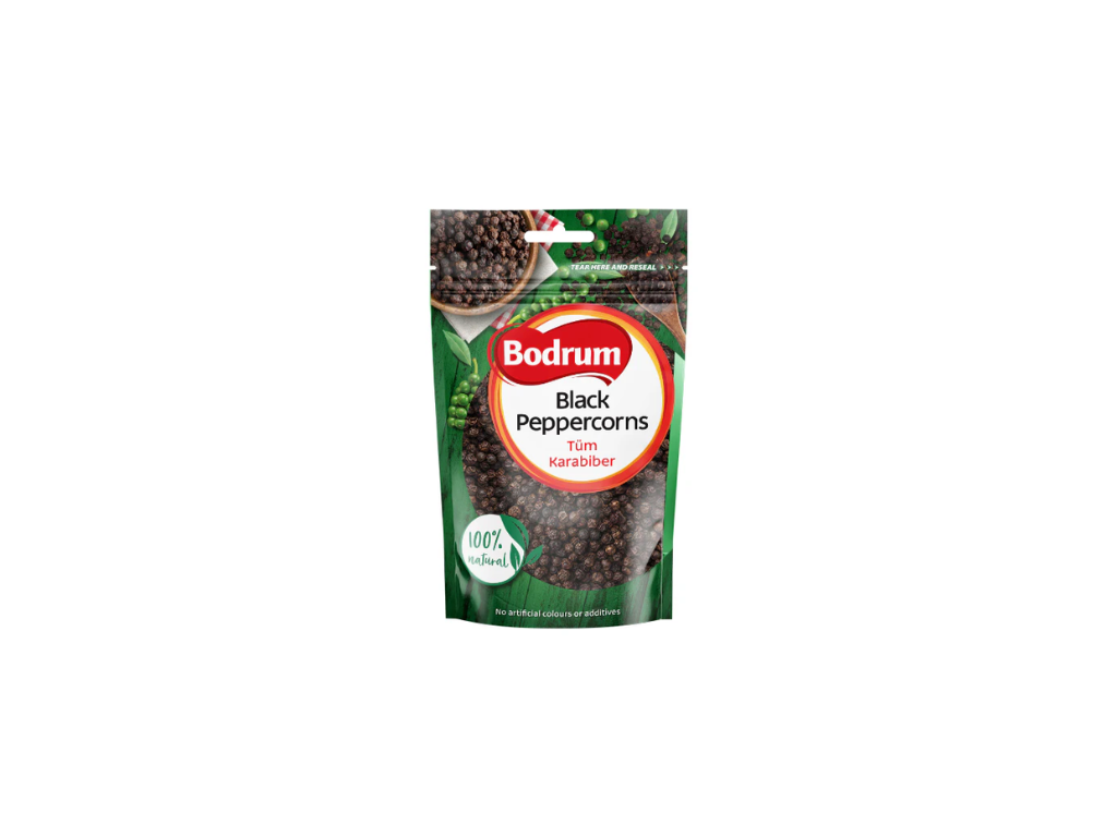 Bodrum Black Peppercorns 100g
