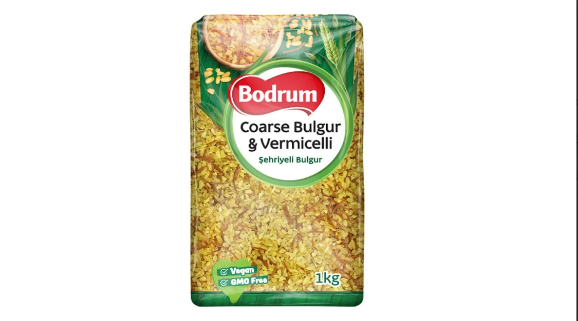 Bodrum Bulgur Coarse With Vermicelli 1 kg