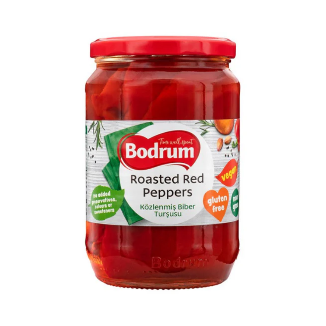 Bodrum Roasted Red Peppers 670gr
