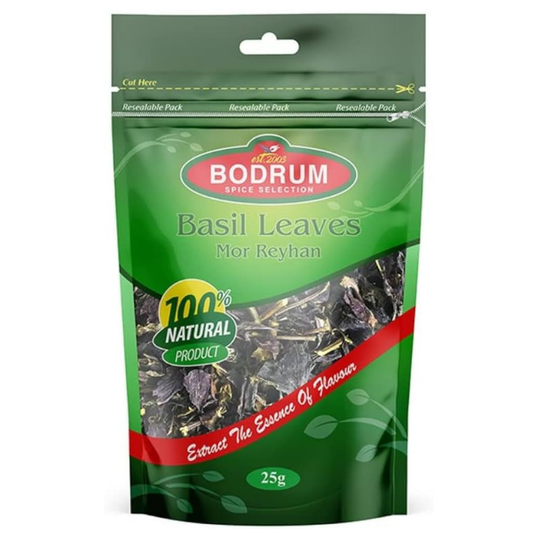 Bodrum Spice Basil Leaves 25g