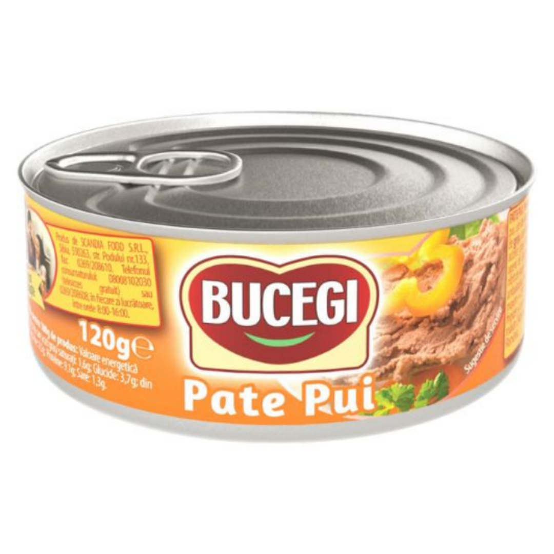 Bucegi Pate Chicken (Pui) 120g