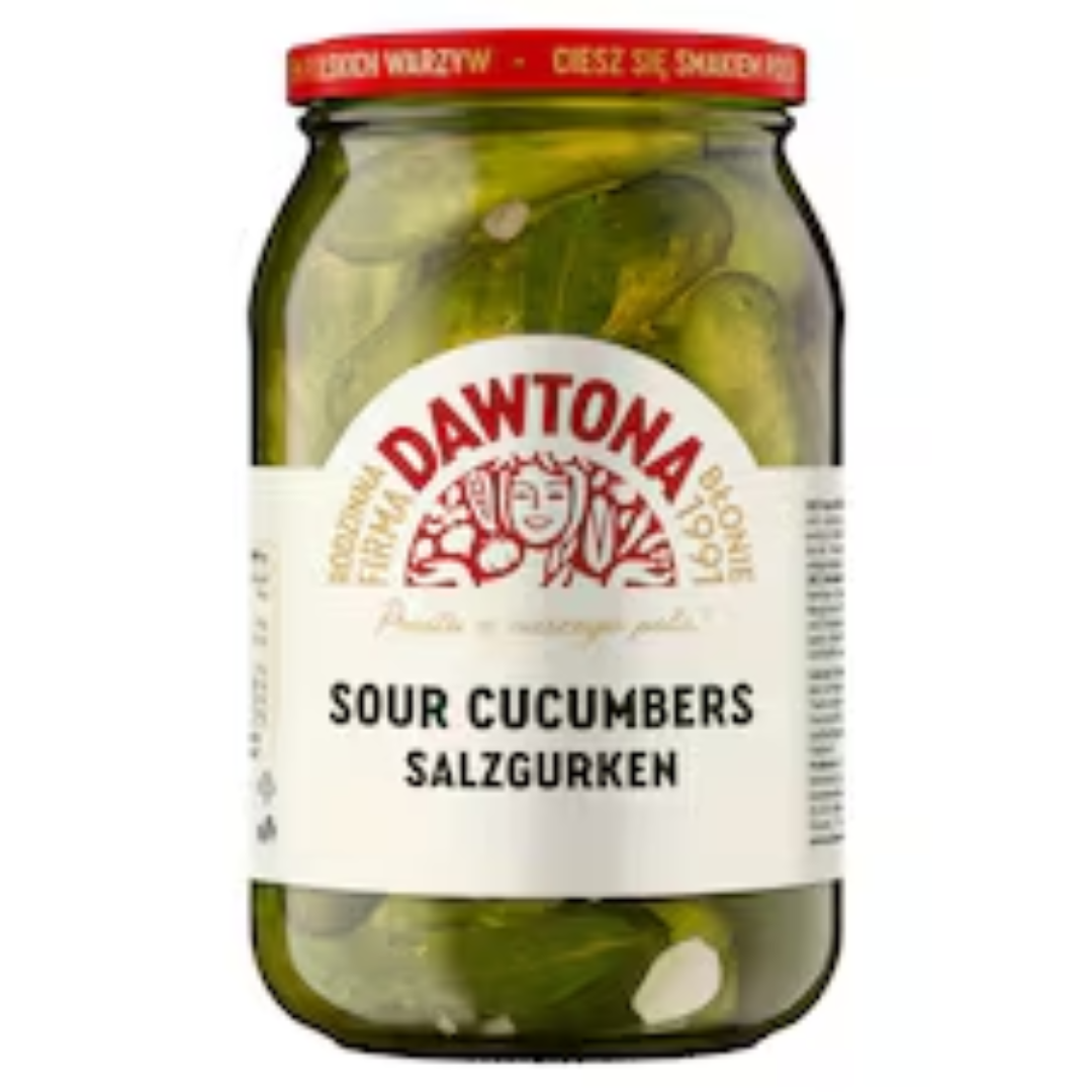 Dawtona Sour Cucumbers 800gr