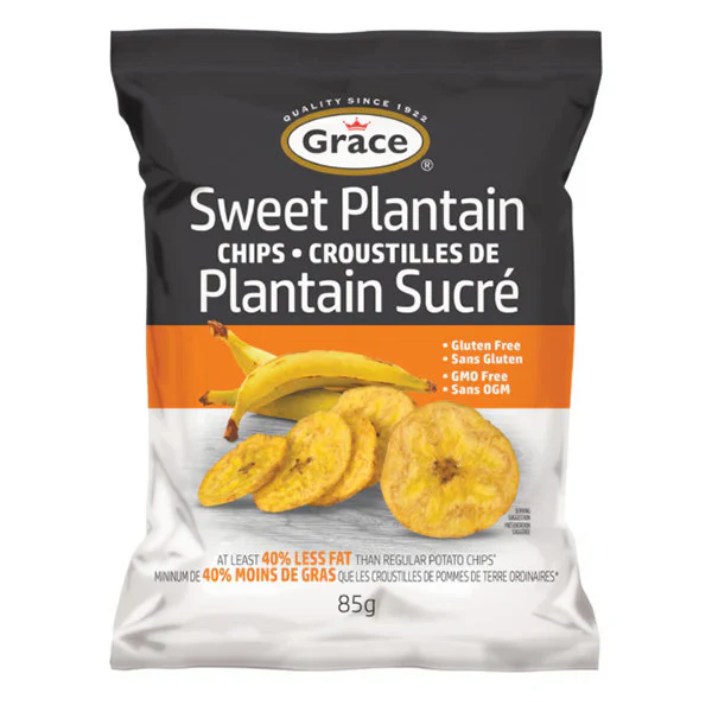 Grace Sweet Plantain Chips 85 gr