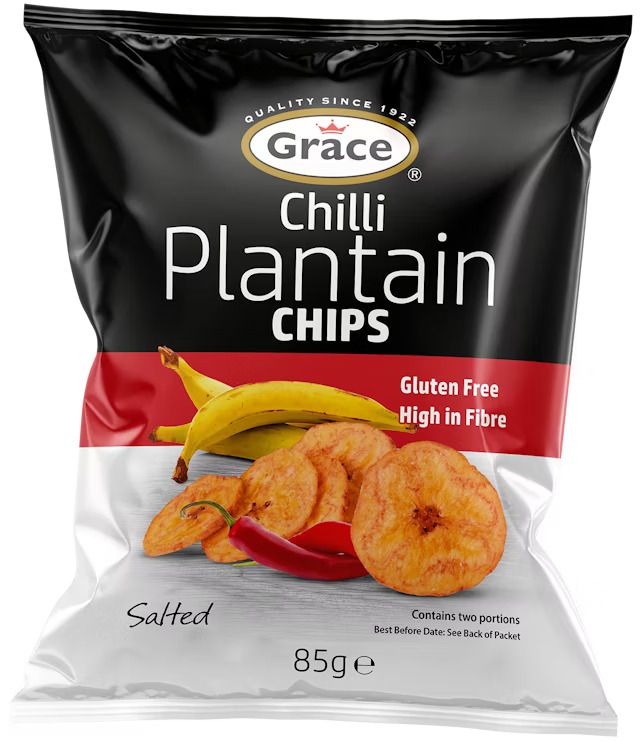 Grace Chilli Plantain Chips 85 gr