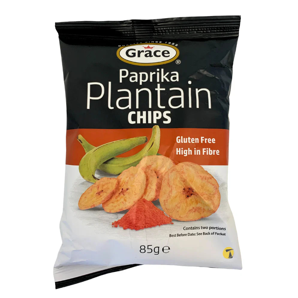 Grace Paprika Plantain Chips 85 gr