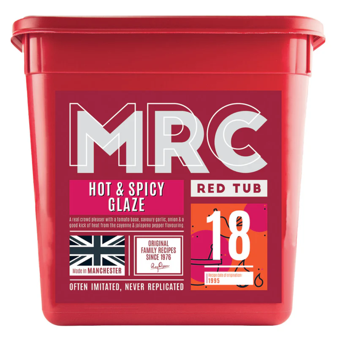 Hot & Spicy Flavaglaze MRC 100g