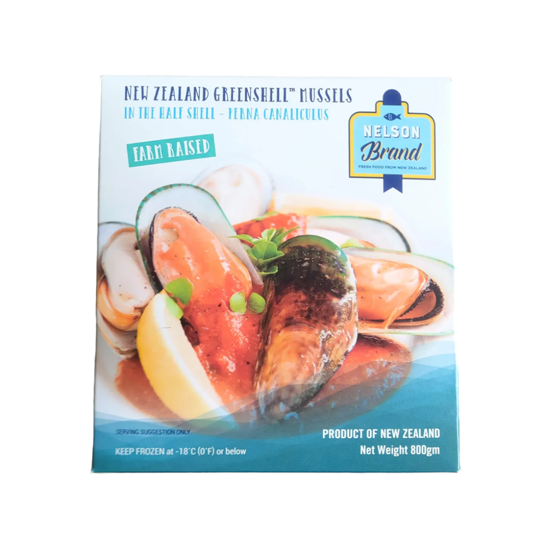 Nelson Brand New Zealand Mussels 800gr