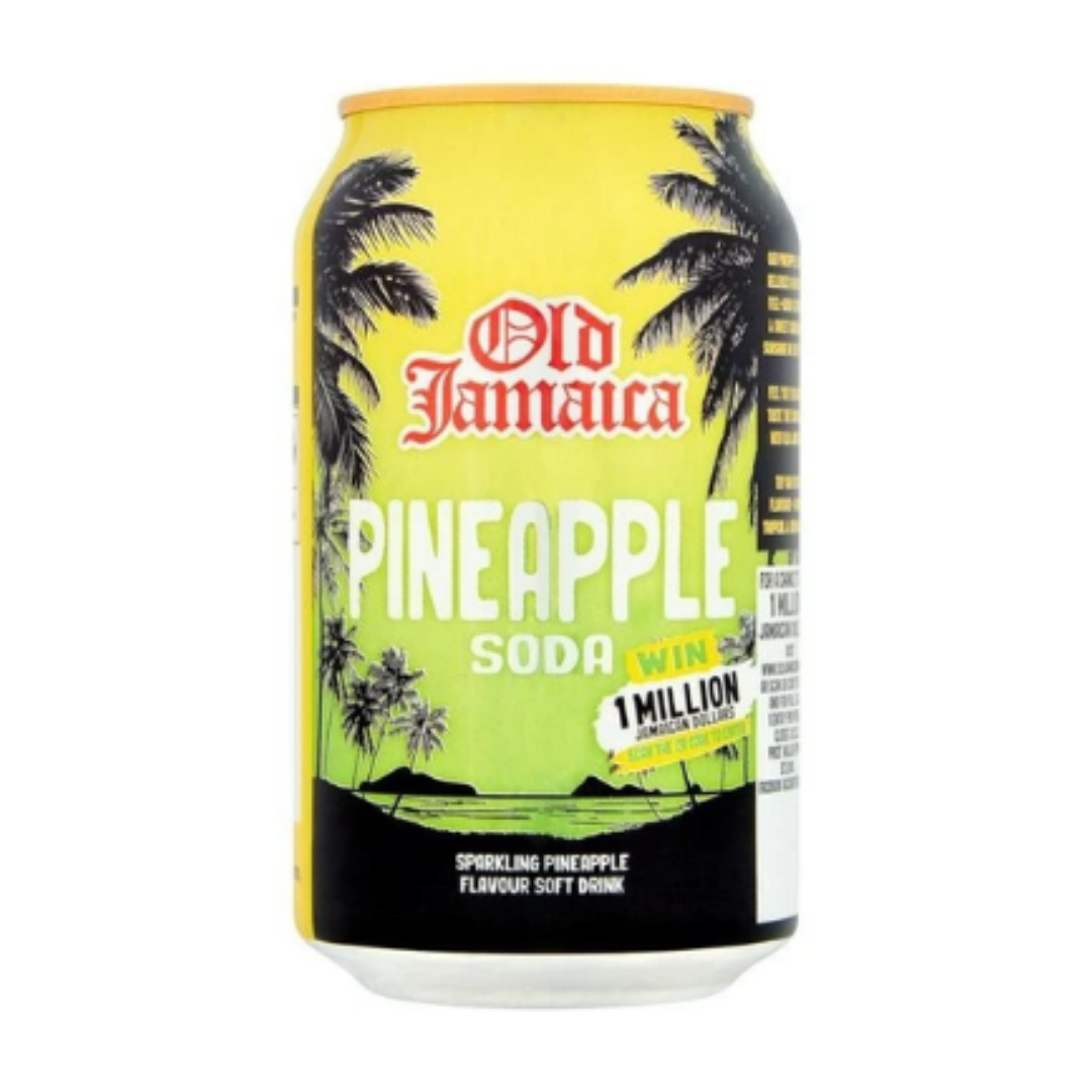 Old Jamaica Pineapple Soda 330ml