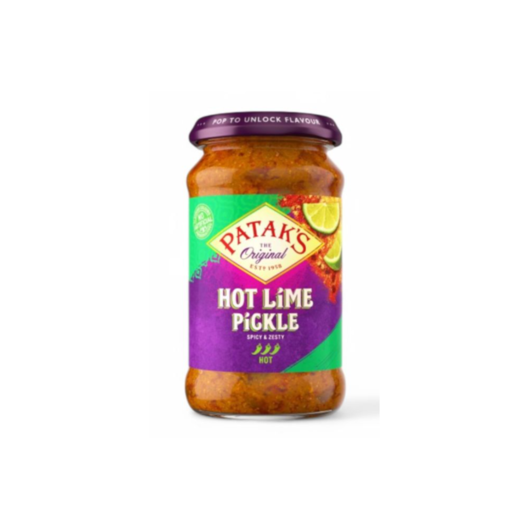 Pataks Hot Lime Pickle Paste 283g