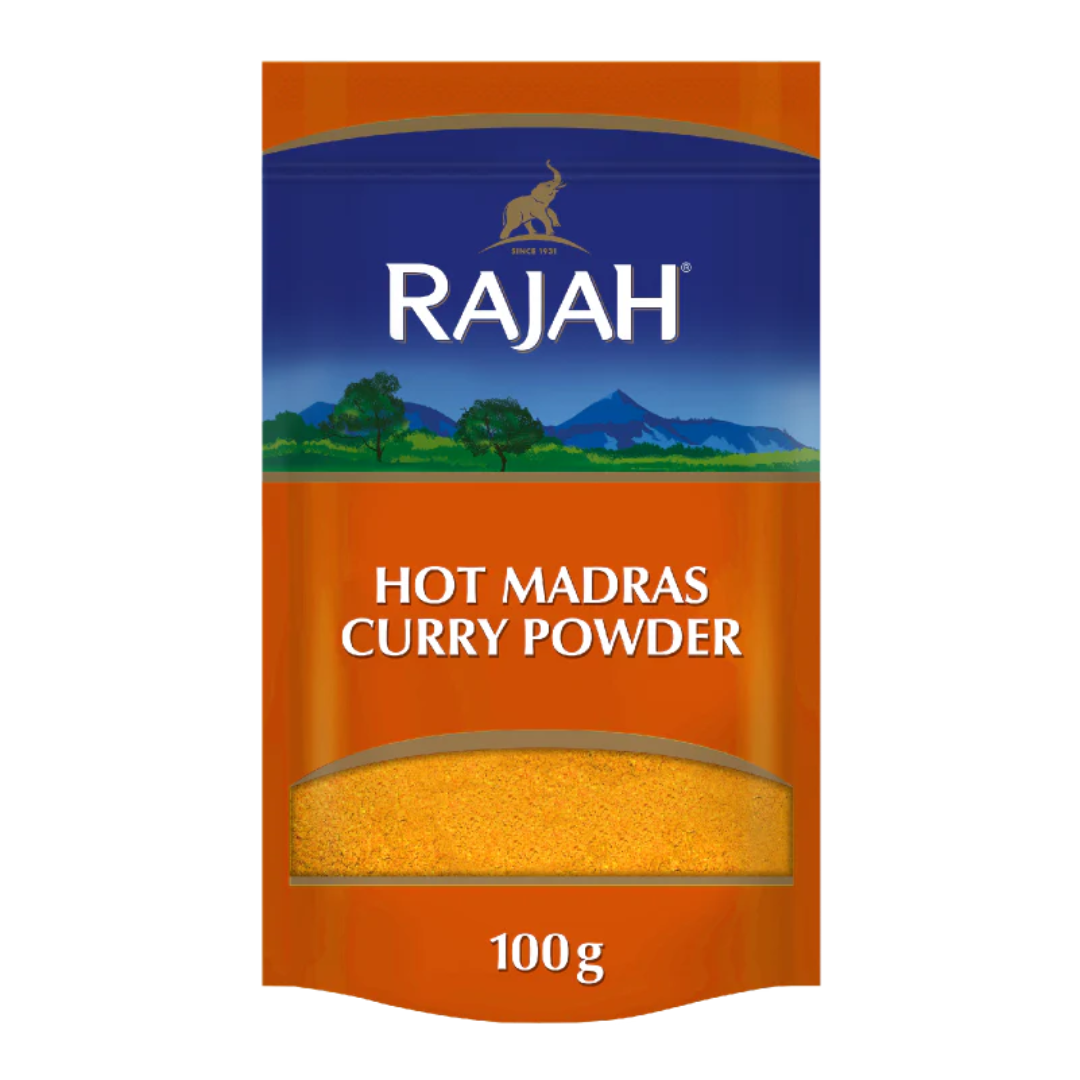 Rajah Hot Madras Curry Powder 100 gr