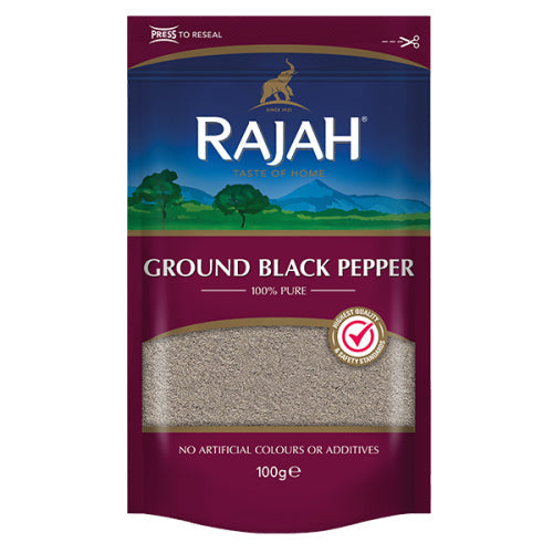 Rajah Ground Black Pepper 100 gr