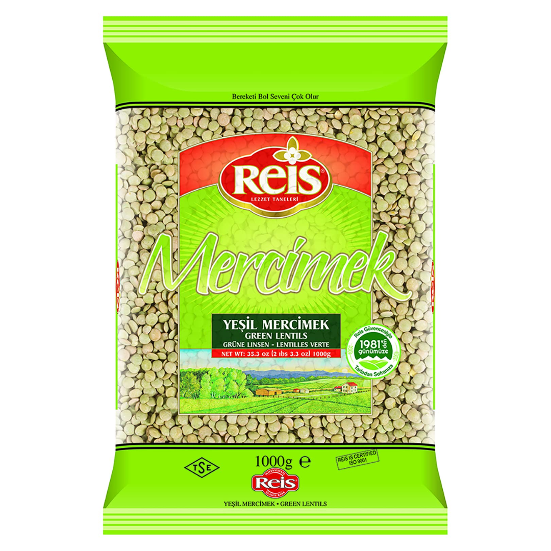 Reis Green Lentils 1KG