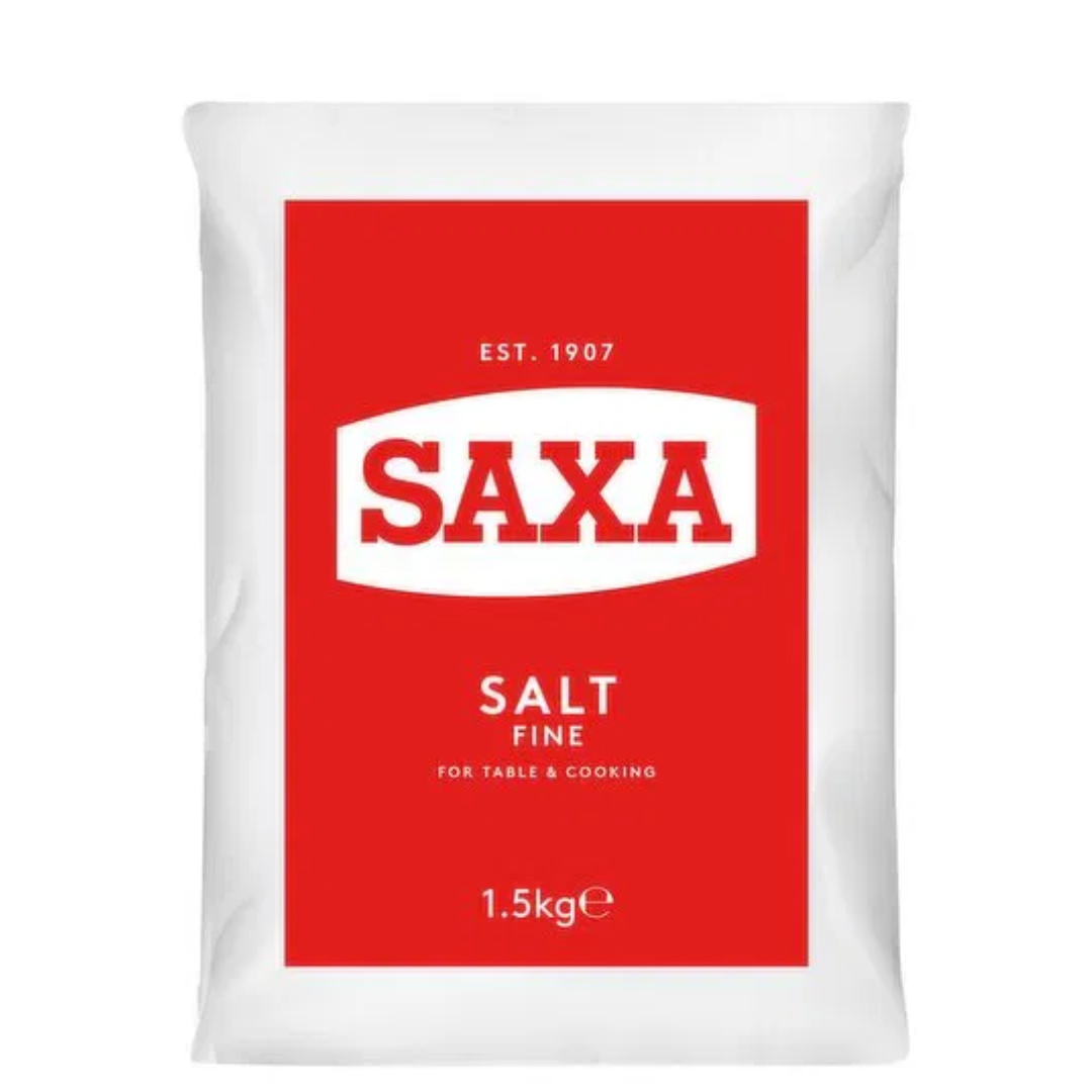 Saxa Fine Salt 1.5Kg