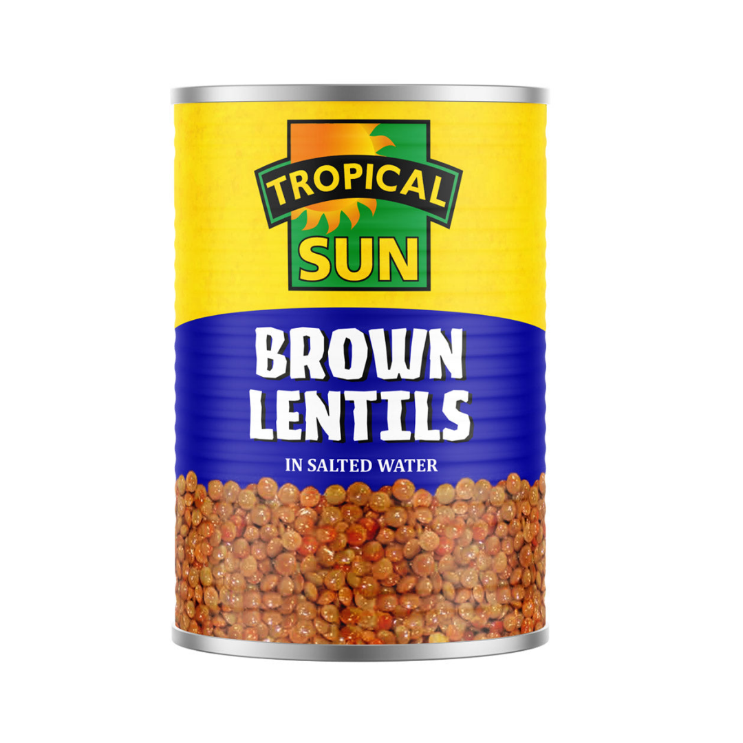 Tropical Sun Brown Lentils 400g
