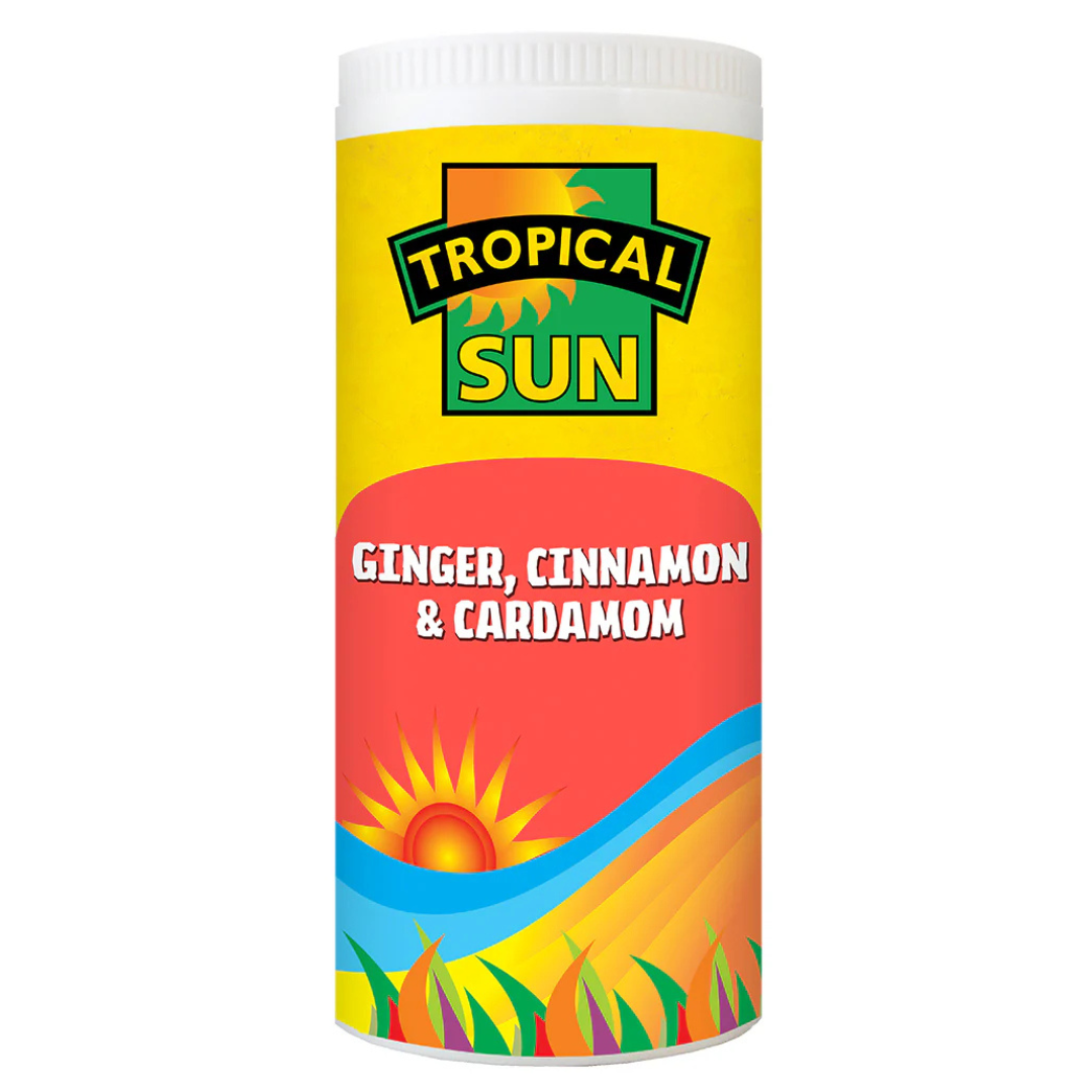 Tropical Sun Ginger Cinnamon Cardamom 90g