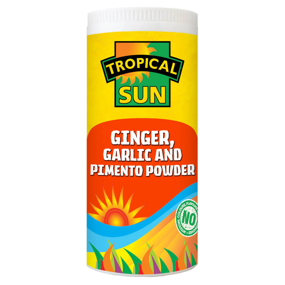 Tropical Sun Ginger Garlic Pimento 100g