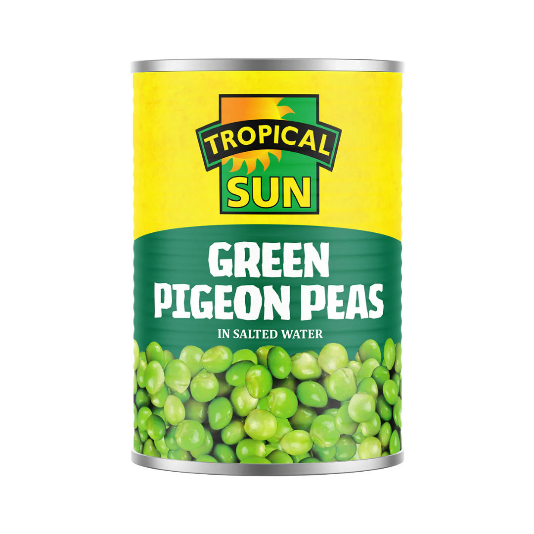 Tropical Sun Green Pigeon Peas 400g
