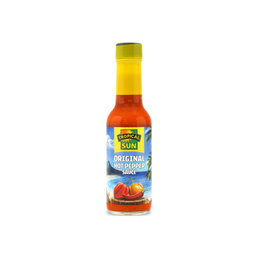 Tropical Sun Original Hot Pepper Sauce 150ml