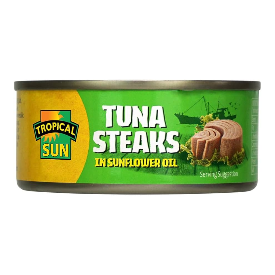 Tropical Sun Tuna Steaks in SF Oil 160g