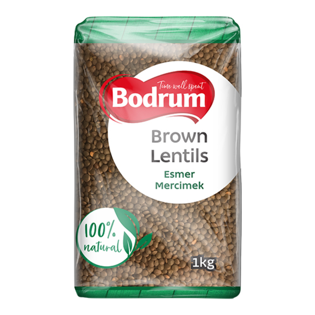 Bodrum Brown Lentils 1KG