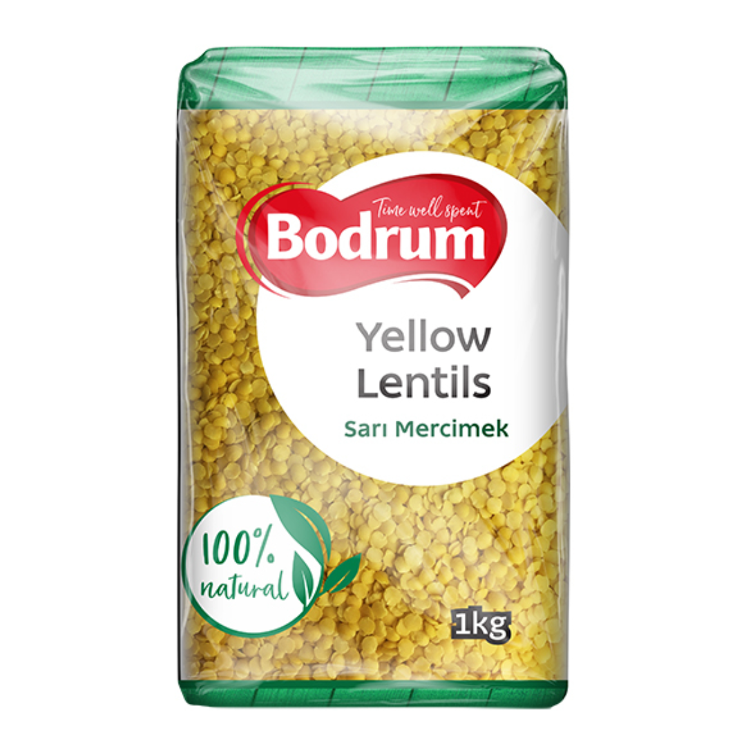 Bodrum Yellow Lentils 1KG