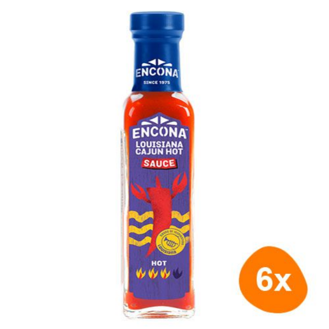 Encona Louisiana Cajun Hot Sauce 142ml